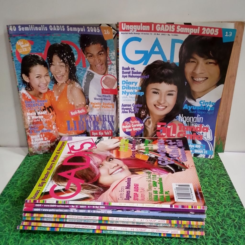Majalah Gadis thn 2005,2006,1996
