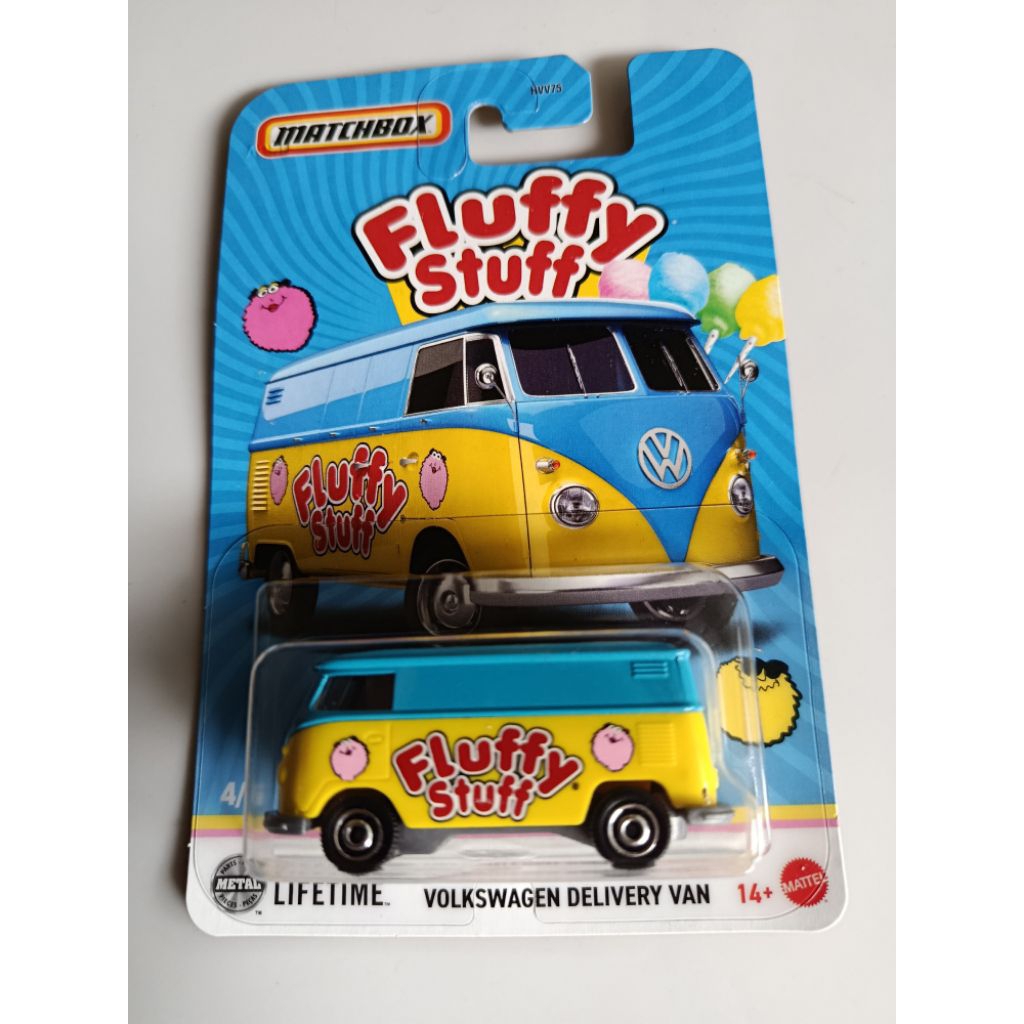 Matchbox Volkswagen Delivery Van (VW T1) edisi Fluffy Stuff