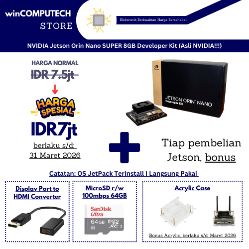 NVIDIA Jetson Orin Nano Super Developer Kit - 8GB