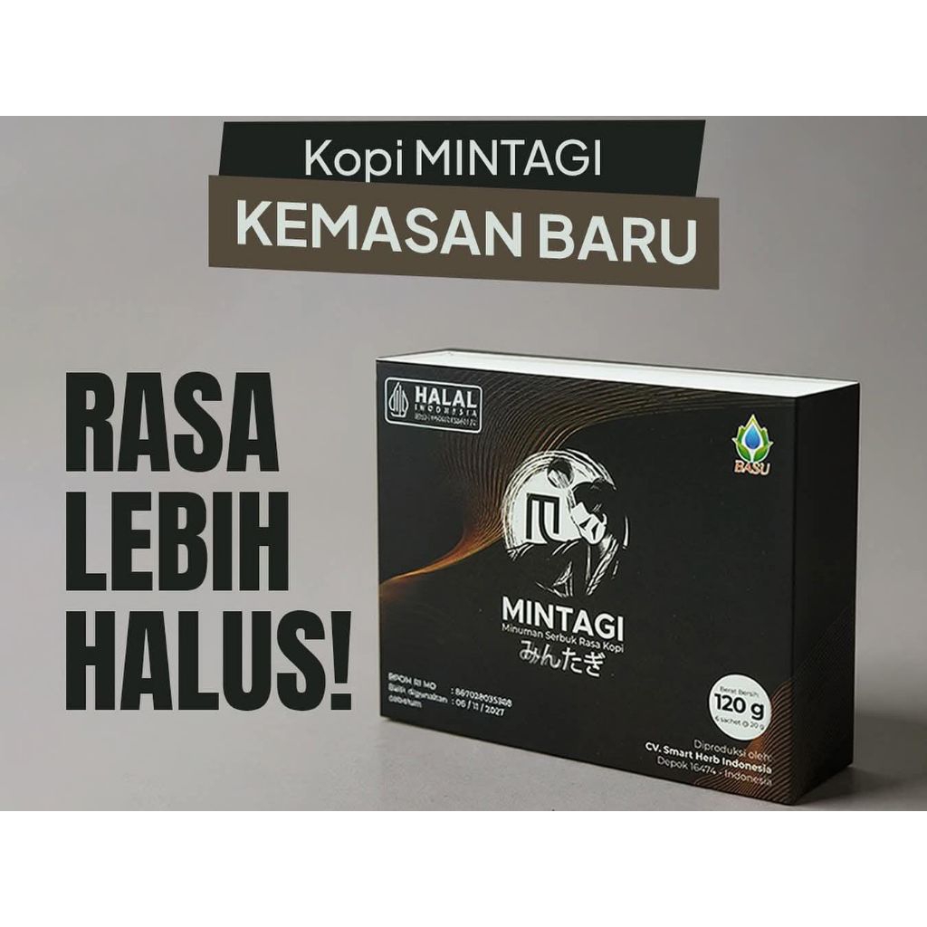 6 sachet KOPI MINTAGI/KOPI STAMINA/KOPI KESEHATAN PRIA KOPI TERAPI PRIA DEWASA