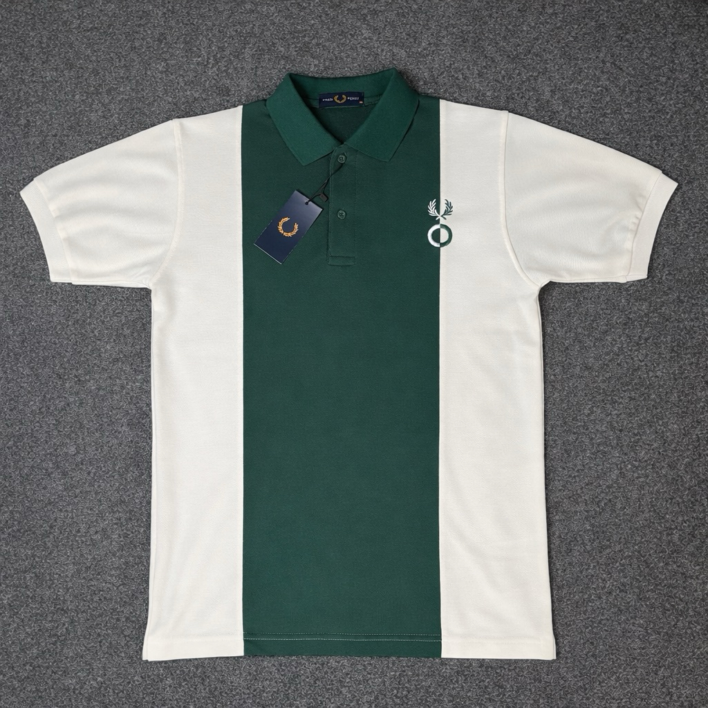 KAOS POLO PRIA FP PREMIUM - BAJU BERKERAH CRAIG GREEN & NAVY BAHAN COTTON PIQUE