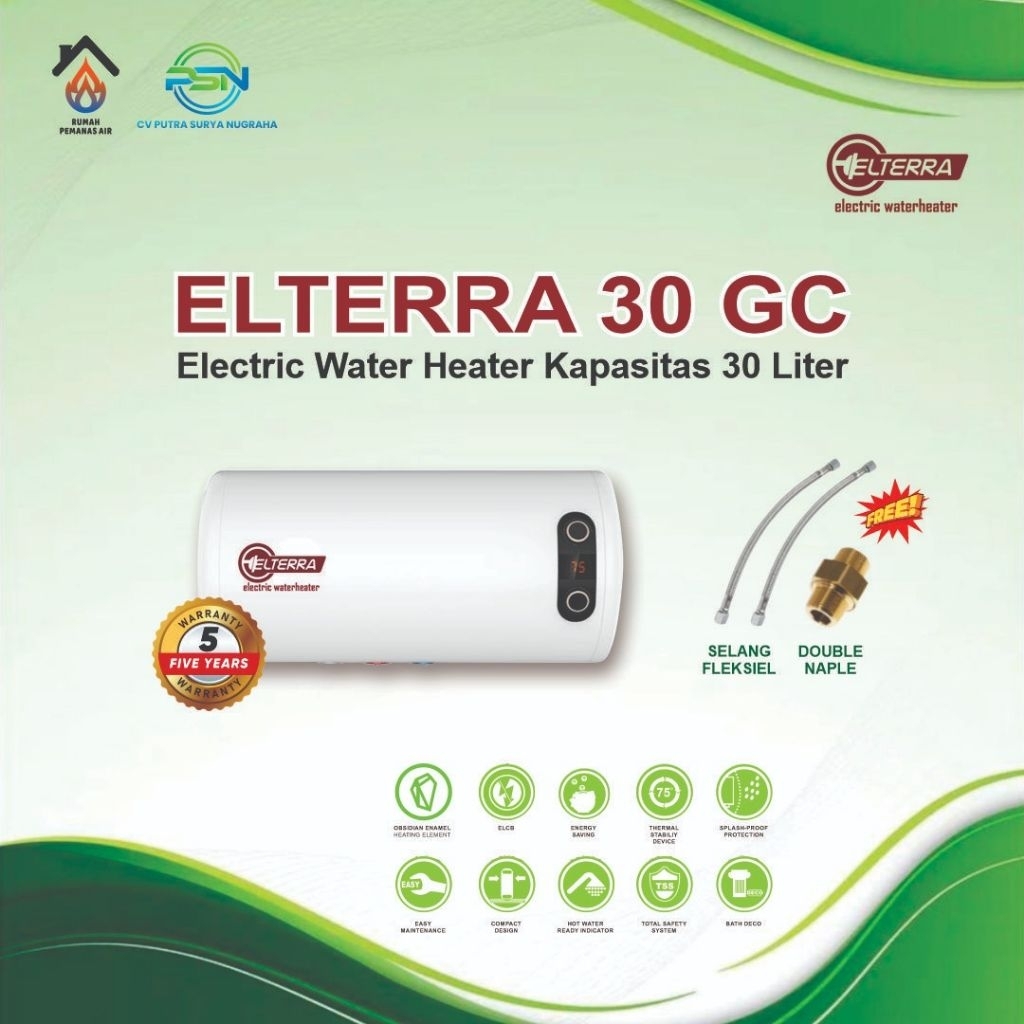 ELTERRA Water Heater HE 30 GC