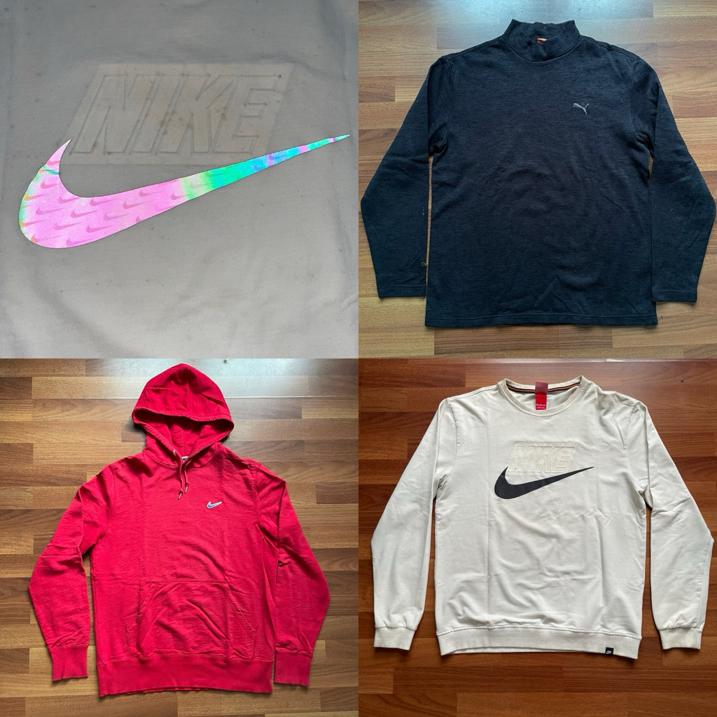 Preloved Atasan Outer Wanita Pria Sweater Hoodie