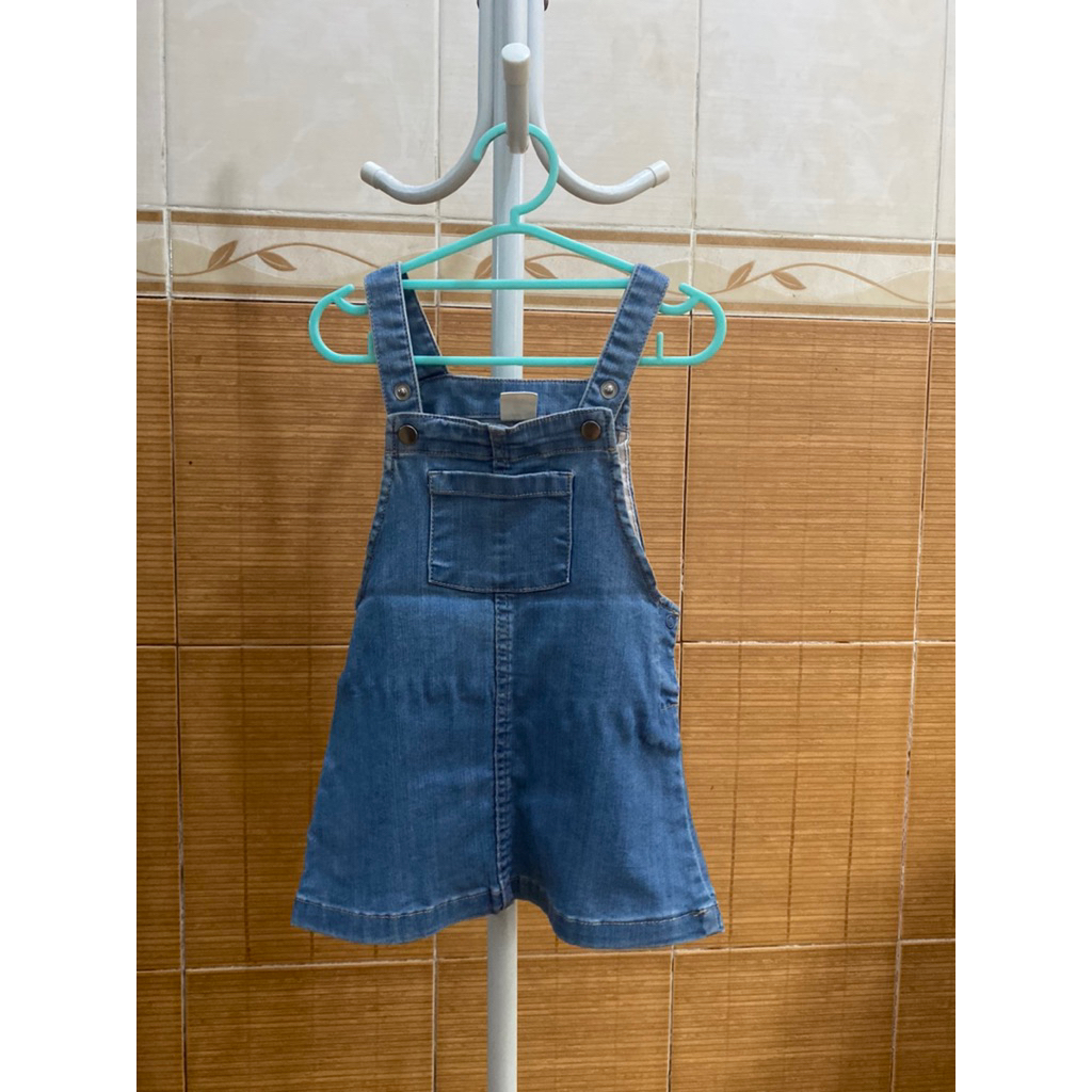 HnM overall jeans anak bulanan ke setahun (PL)
