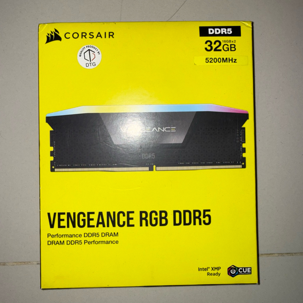 corsair vengeance rgb ddr5 2x16gb 5200mhz cl40 corsair vengeance ddr5 32gb 5200mhz corsair ddr5 2x16