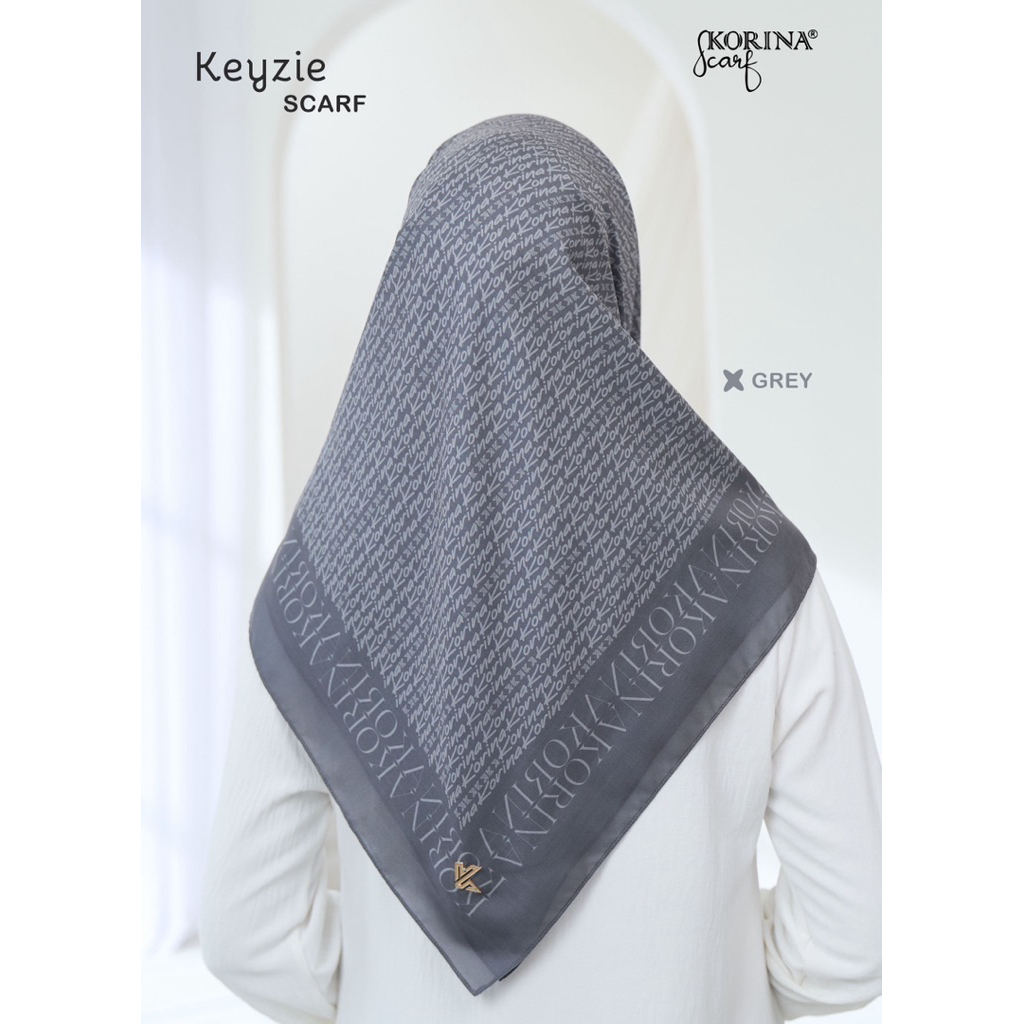 KORINA SCARF | segiempat motif | segiempatkorina | hijab korina | segiempatmotif