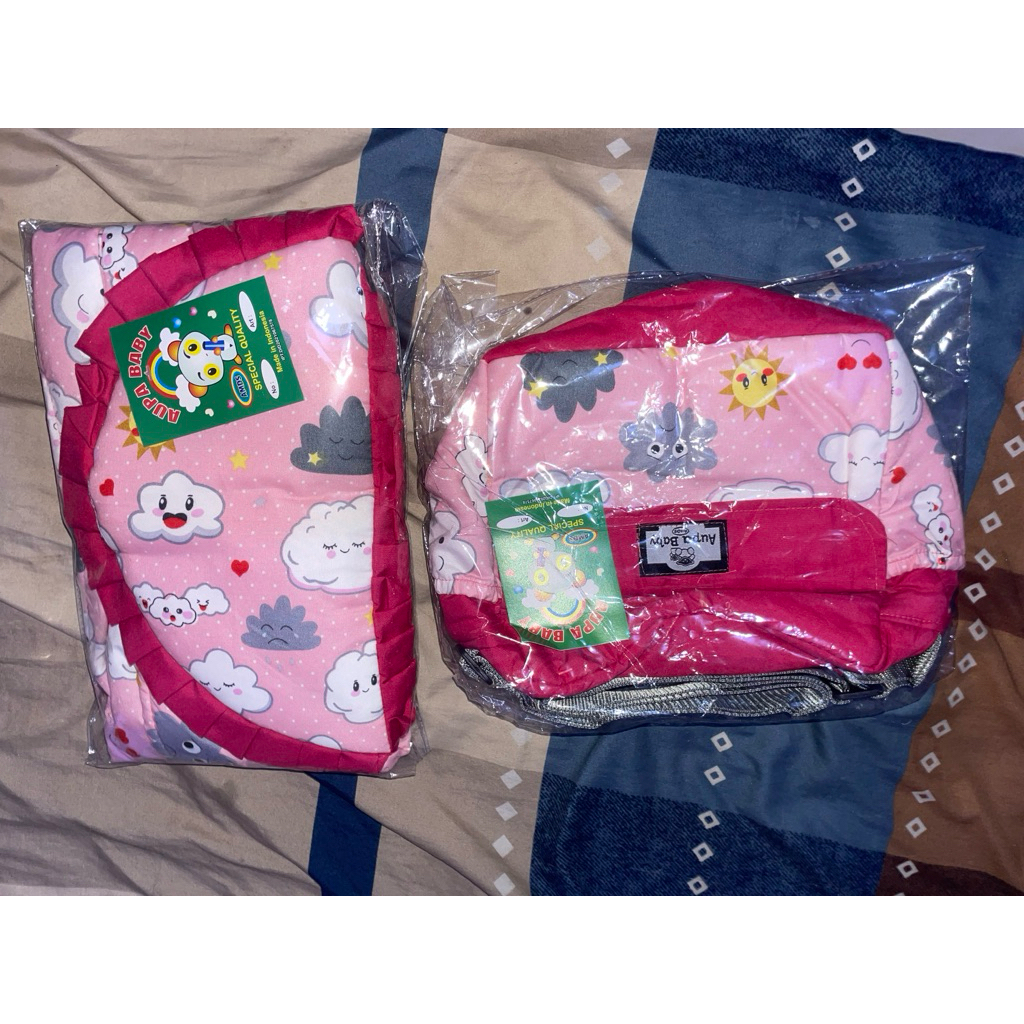 tas & gendongan bayi awan pink