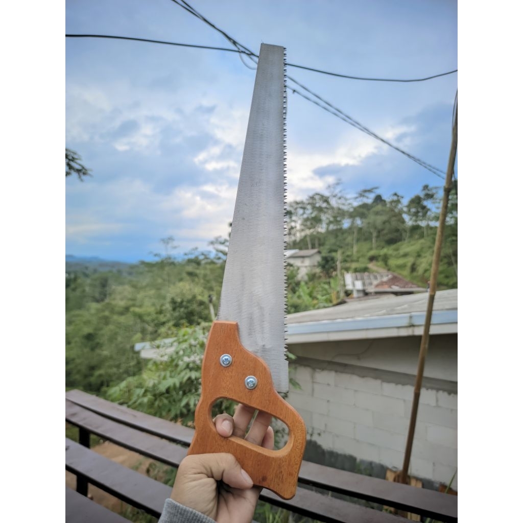 gergaji potong kayu/bambu