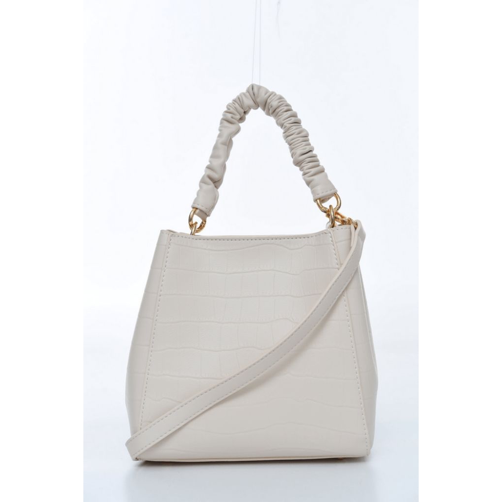 Tas Elizabeth Mini Handbag Warna Cream