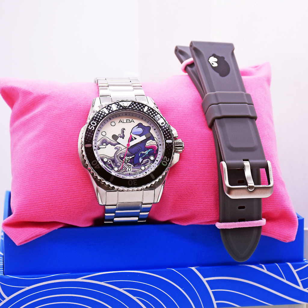 Alba x Arkiv Limited Edition AU4079 AU4079X1 Sea Of Colour Jam Tangan Original Garansi Resmi  1 Tahu