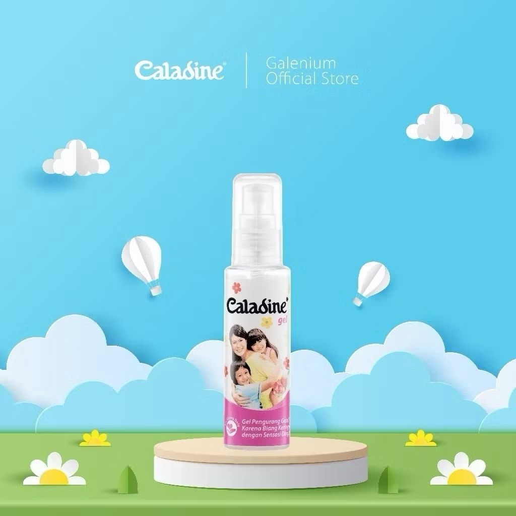 Caladine Gel Pengurang Gatal Biang Keringat 50ml