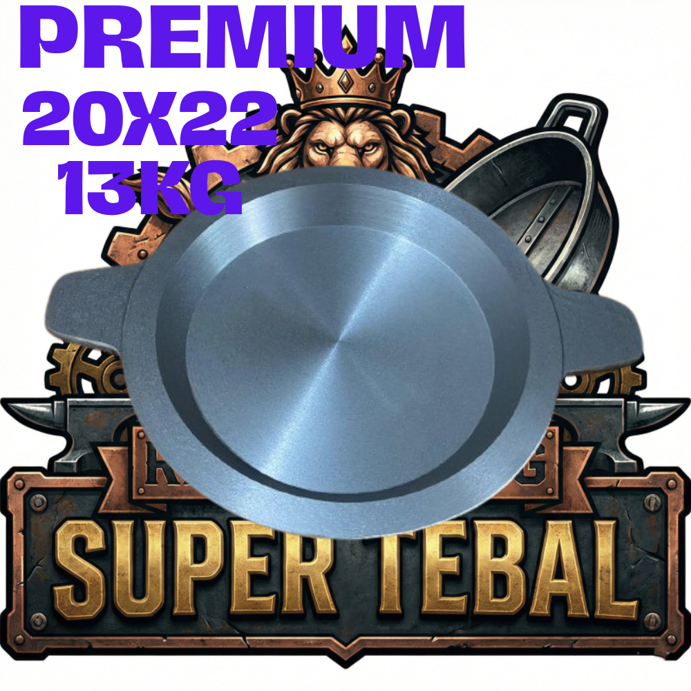 Cetakan Loyang Martabak Mini Baja Super Tebal Anti Lengket Kualitas Sultan