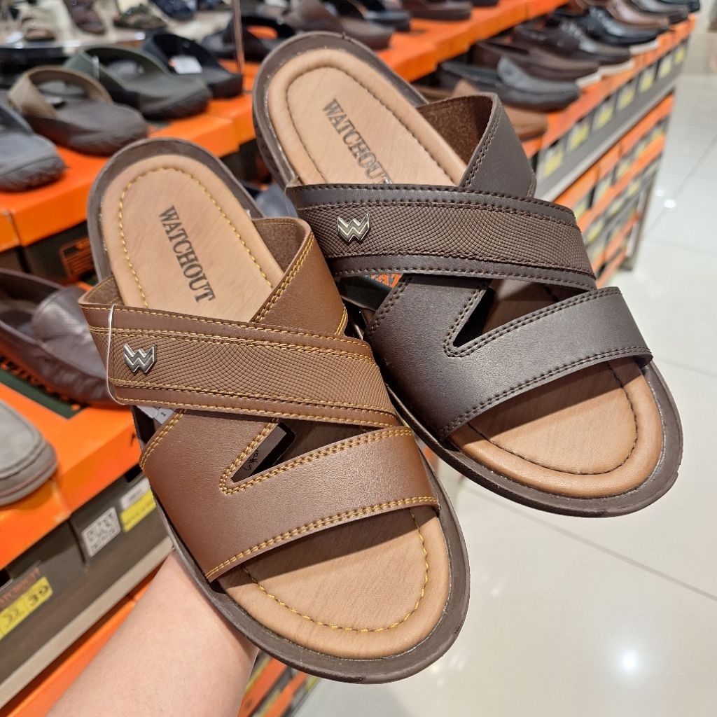 SANDAL SELOP PRIA WATCHOUT ORIGINAL STORE 100%