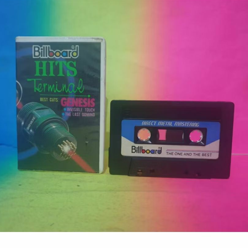 kaset BILLBOARD HITS TERMINAL various artists GENESIS peter gabriel FREDDIE MERCURY