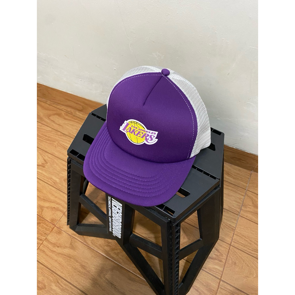 topi jaring Lakers Tag Korea Original