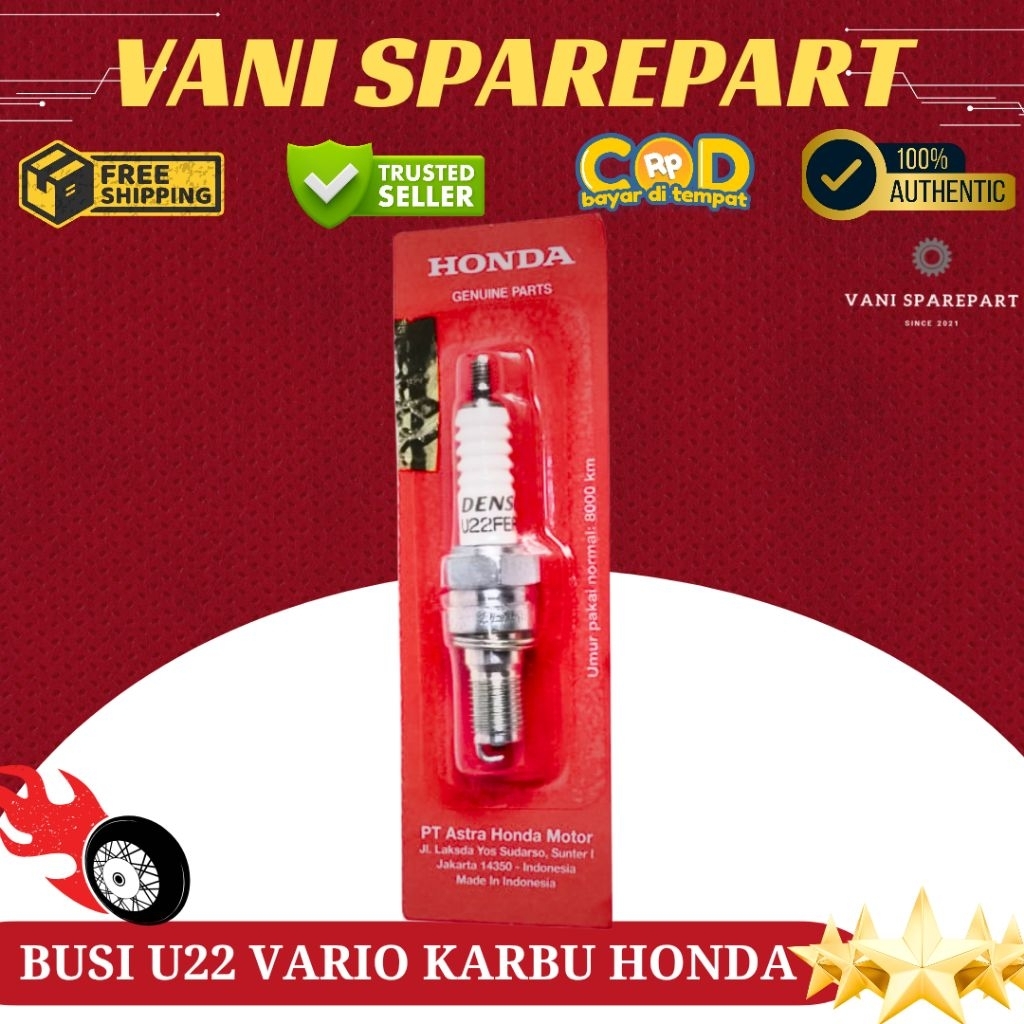 BUSI U22 VARIO 110 KARBU OLD LAMA ORI HONDA