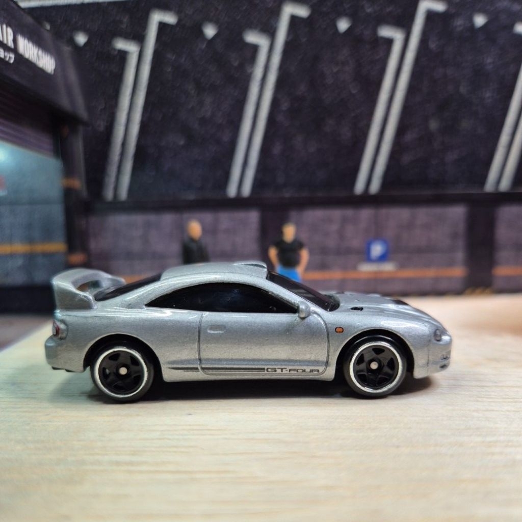 HOT WHEELS TOYOTA CELICA GT FOUR 1995 SILVER
