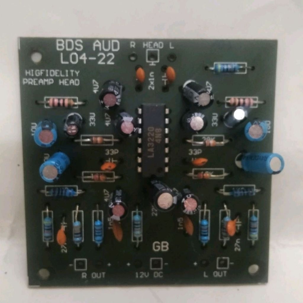 kit stereo pre amp head mic