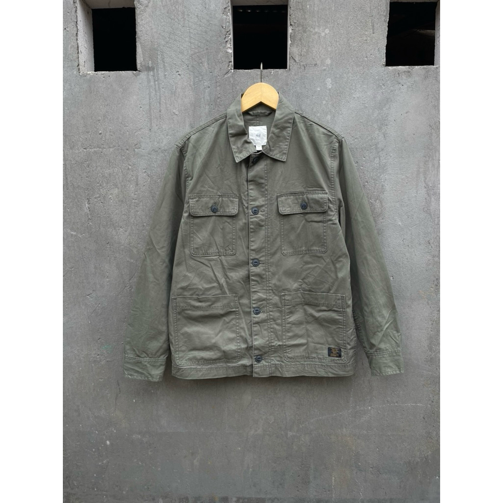 H&M twill utility jacket