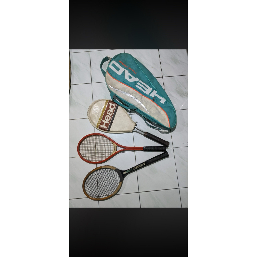 raket jadul + tas