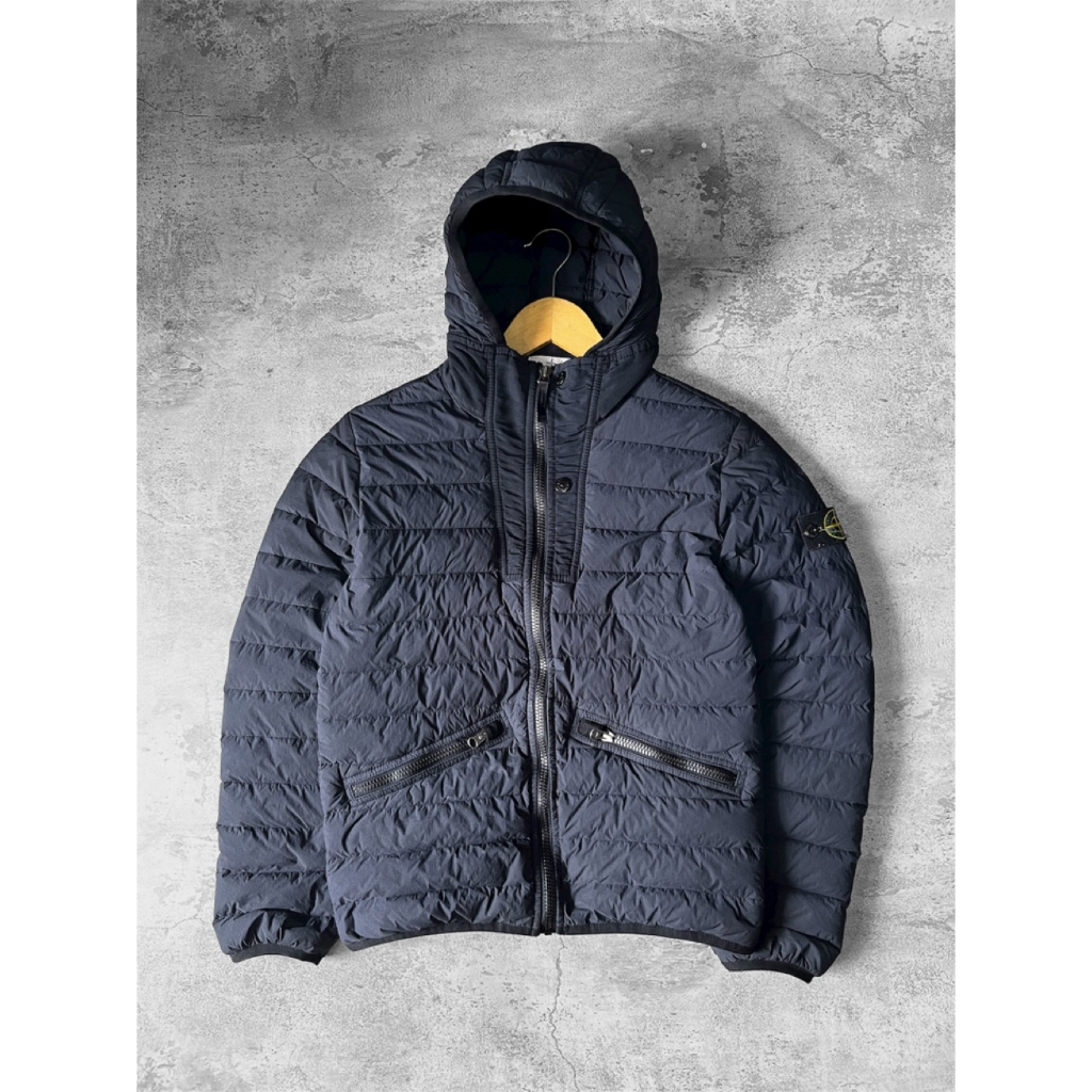 Stone Island Puffer Down Jacket Navy Original
