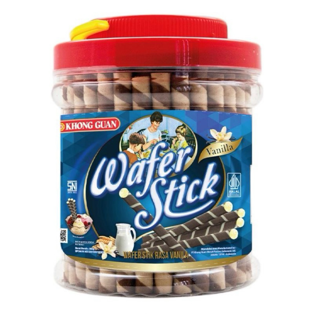 WAFER STICK ASTOR KHONG GUAN VANILLA 500 GRAM