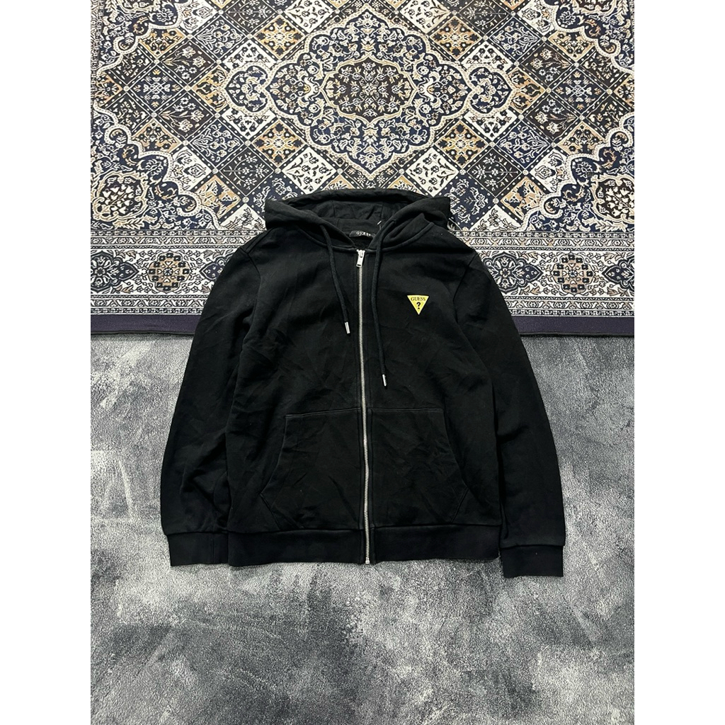 hoodie zipper guess