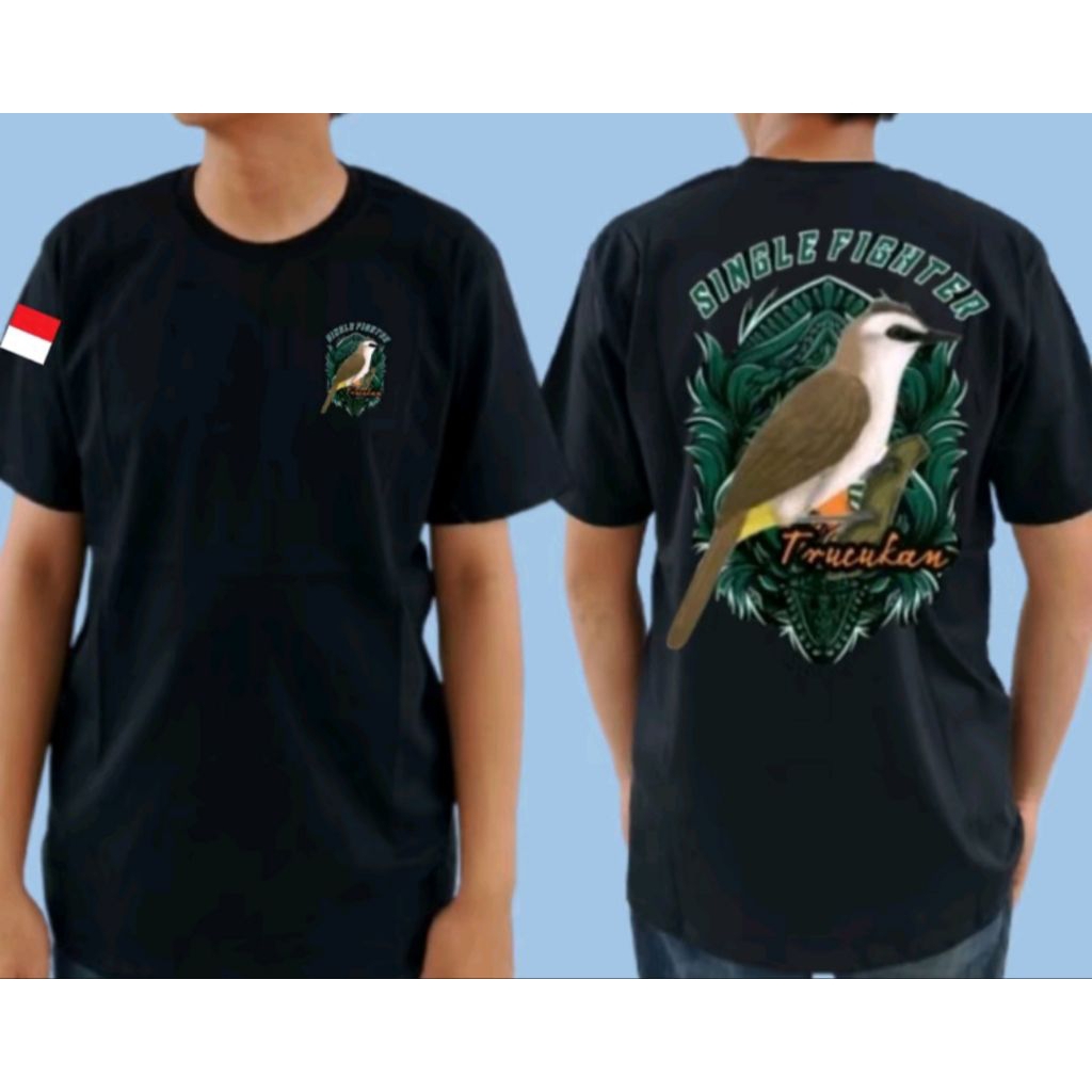 KAOS SINGLE FIGHTER TRUCUKAN KAOS BURUNG TRUCUKAN