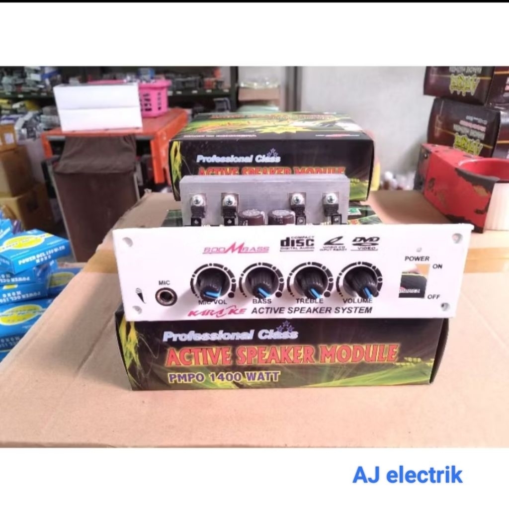 KIT Aktif Speakaer Stereo Tip.41/Tip.42 Mic Karaoke.