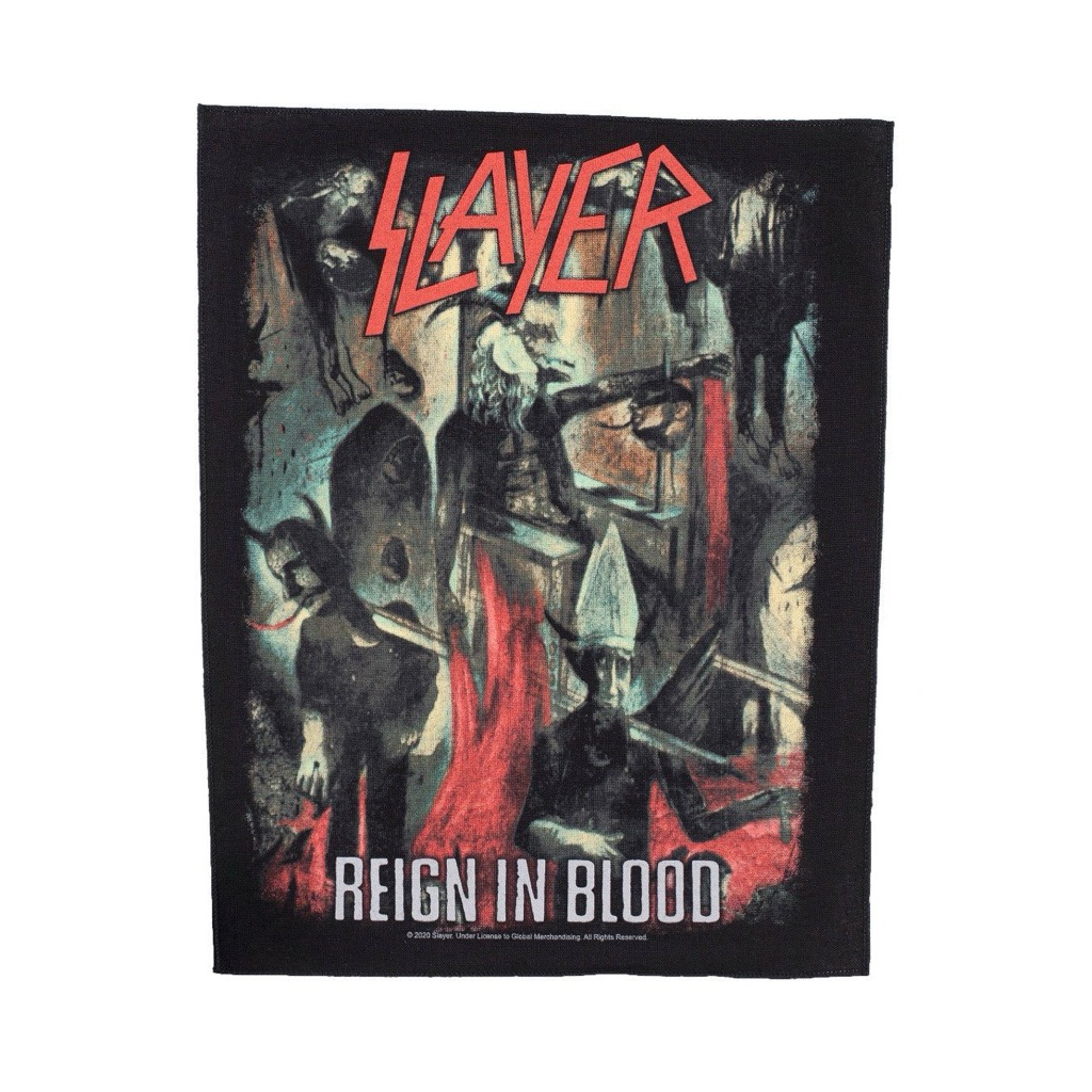 Backpatch Slayer Reign in Blood Official