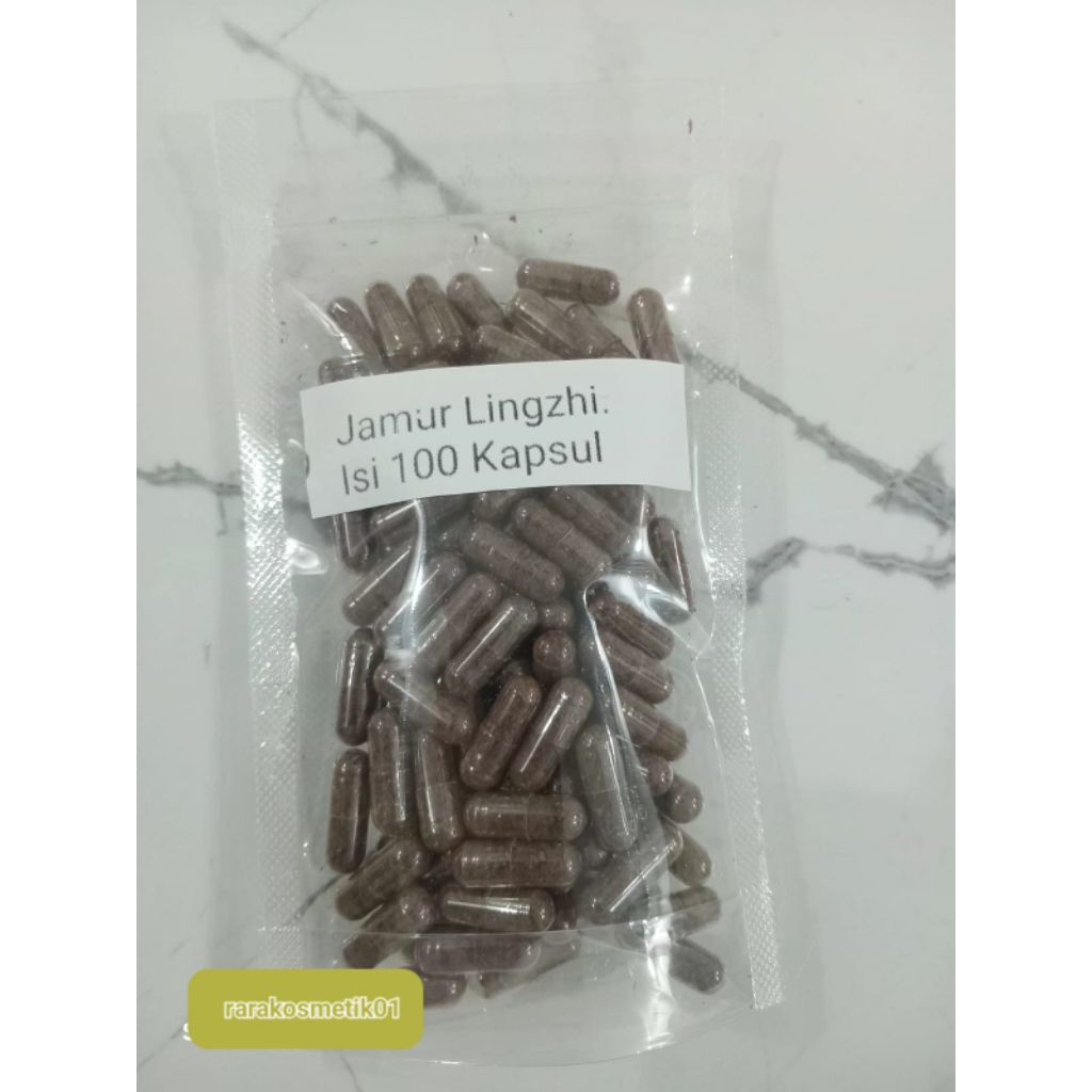 READY LANGSUNG KIRIM JAMUR LINGZHI KAPSUL ORIGINAL ISI 100