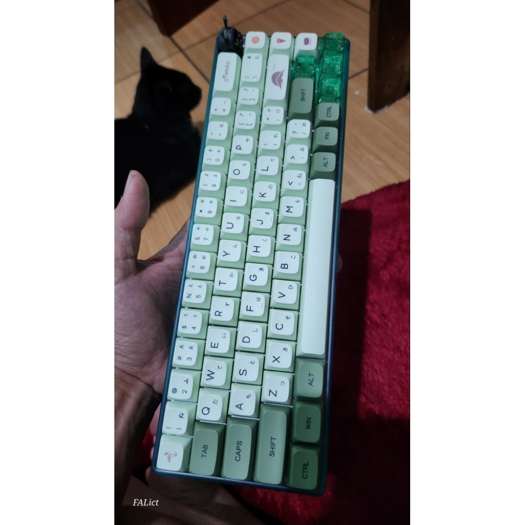 Keyboard Mechanical CIY Novice68 Wireless Triple Connection