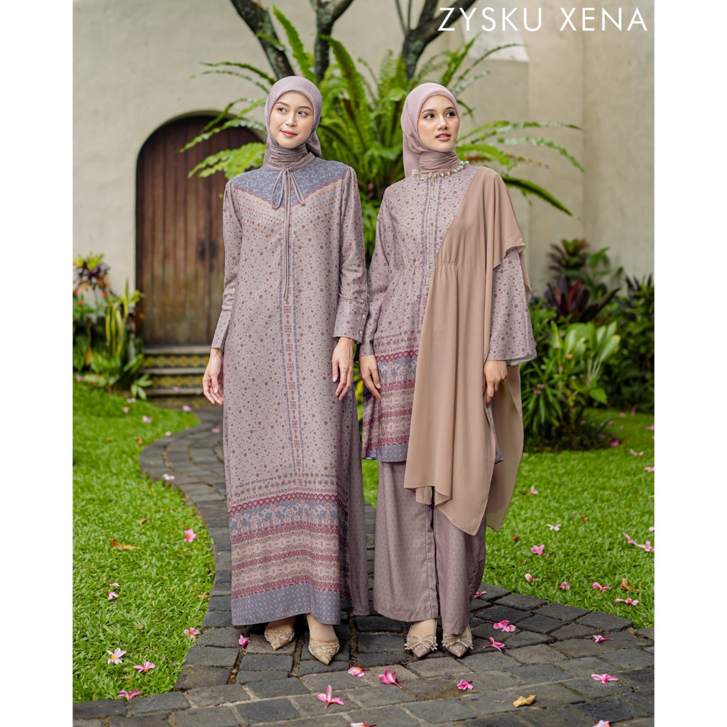 Zysku Xena | Sarimbit Wanita Dewasa 2026 | Samira Family Set - Desert | Raya Lebaran
