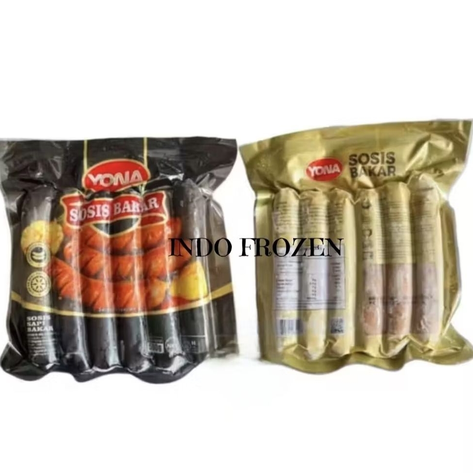 YONA SOSIS BAKAR BEEF JUMBO ISI 6pcs
