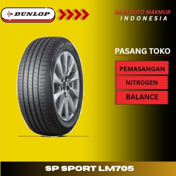 Ban Mobil Dunlop SP Sport Lm705 185/65 R15 88H TAHUN 2025