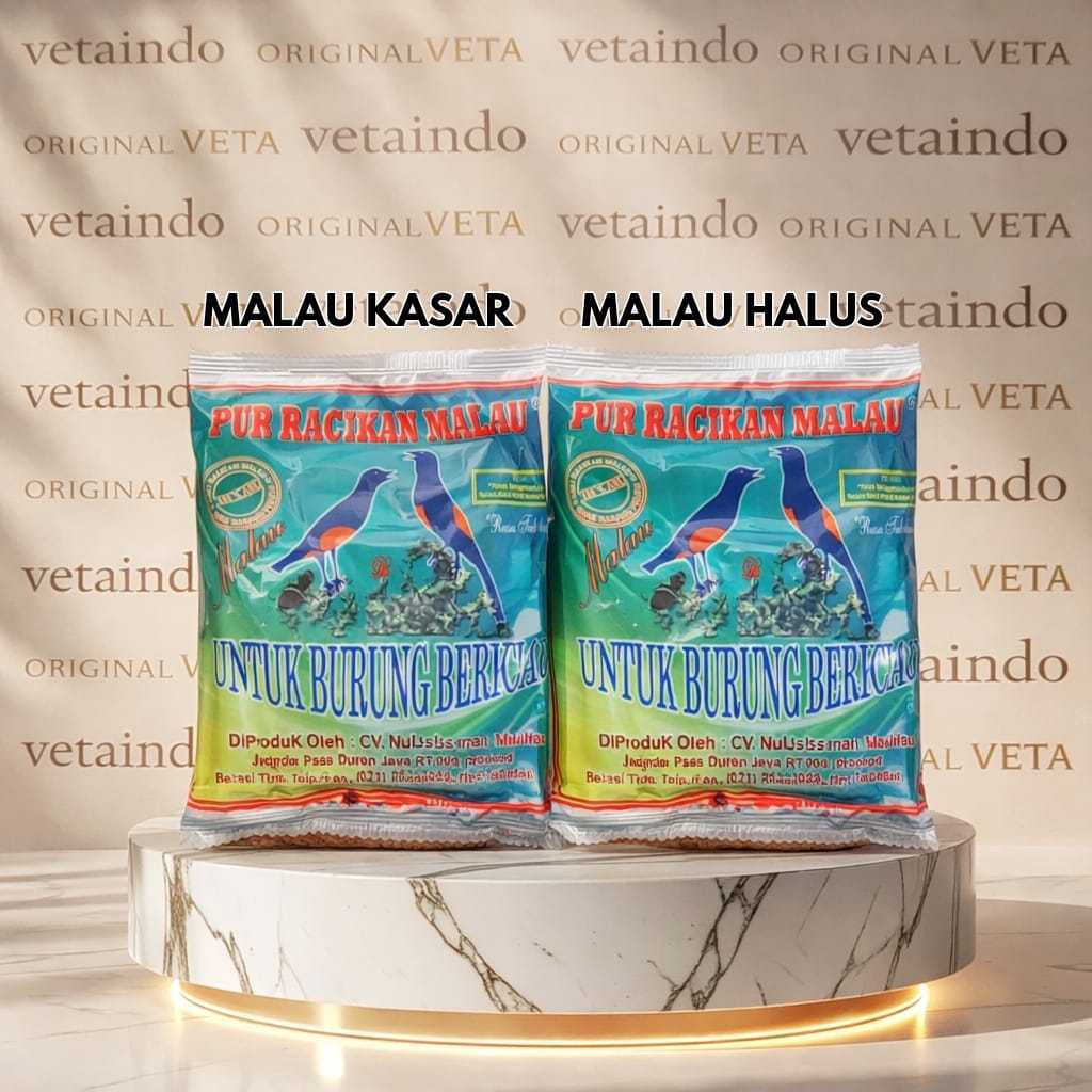 PAKAN BURUNG VOER MALAU KASAR HALUS MAKAN MURAI CUCAK ANIS KACER PUR