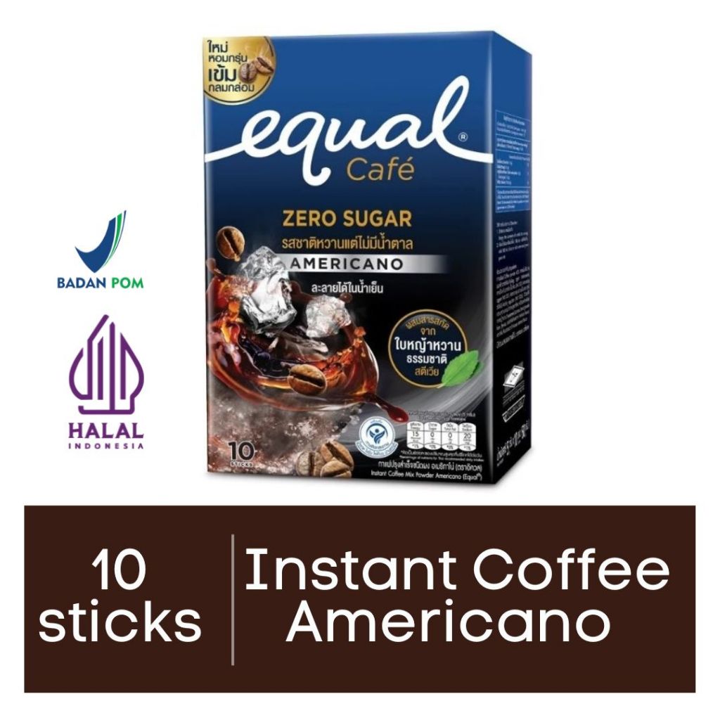 Equal Coffee Americano No sugar 10's