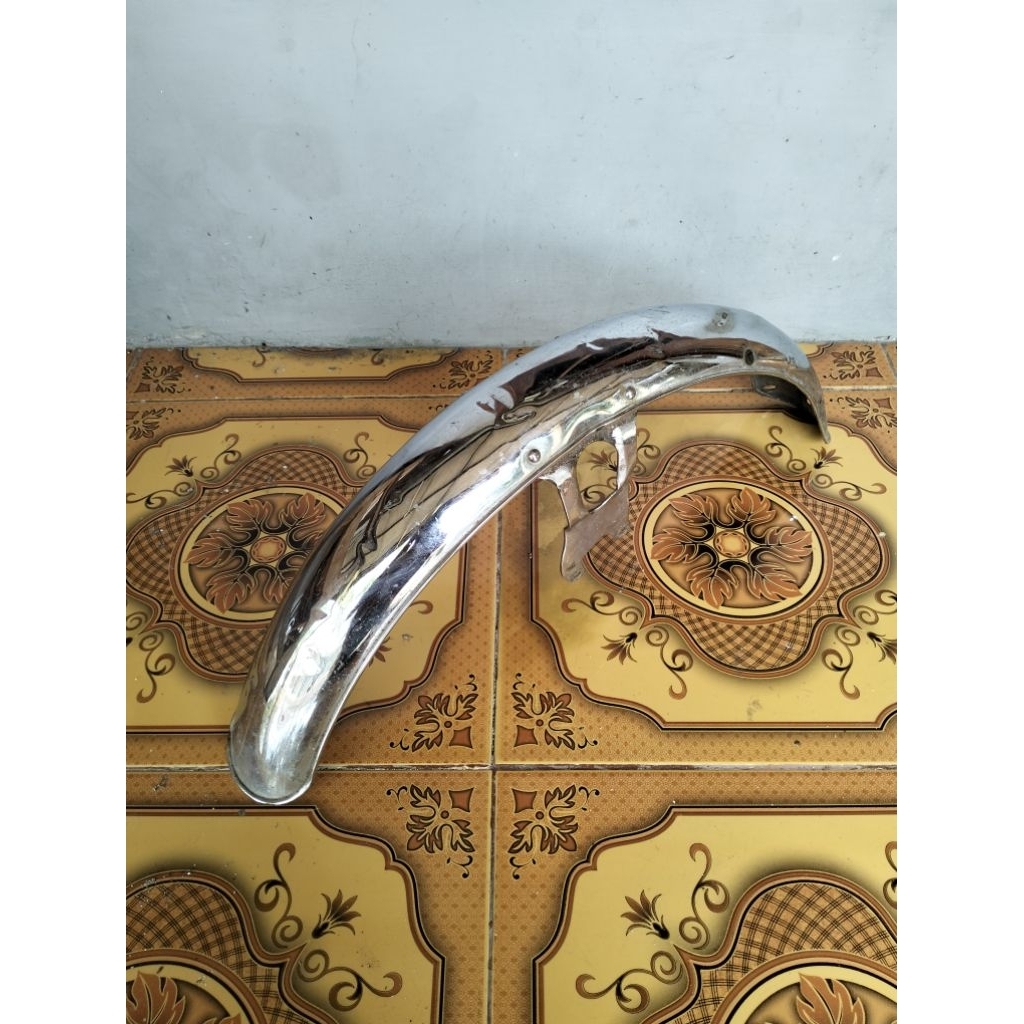 Slebor depan gl100 gl125 Platina lampu bulat tahun 79-81 original