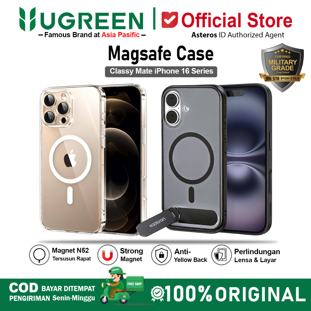 UGREEN Case Magsafe For iPhone 16 16 Plus 16 Pro 16 Pro Max Magnetic Wireless Charging