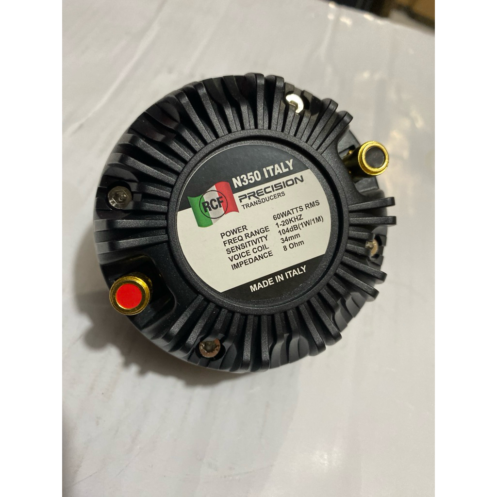 DRIVER TWEETER RCF N350 MKll  || RCF N350 Italy TWEETER MADE IN ITALY Ori GRADE A+