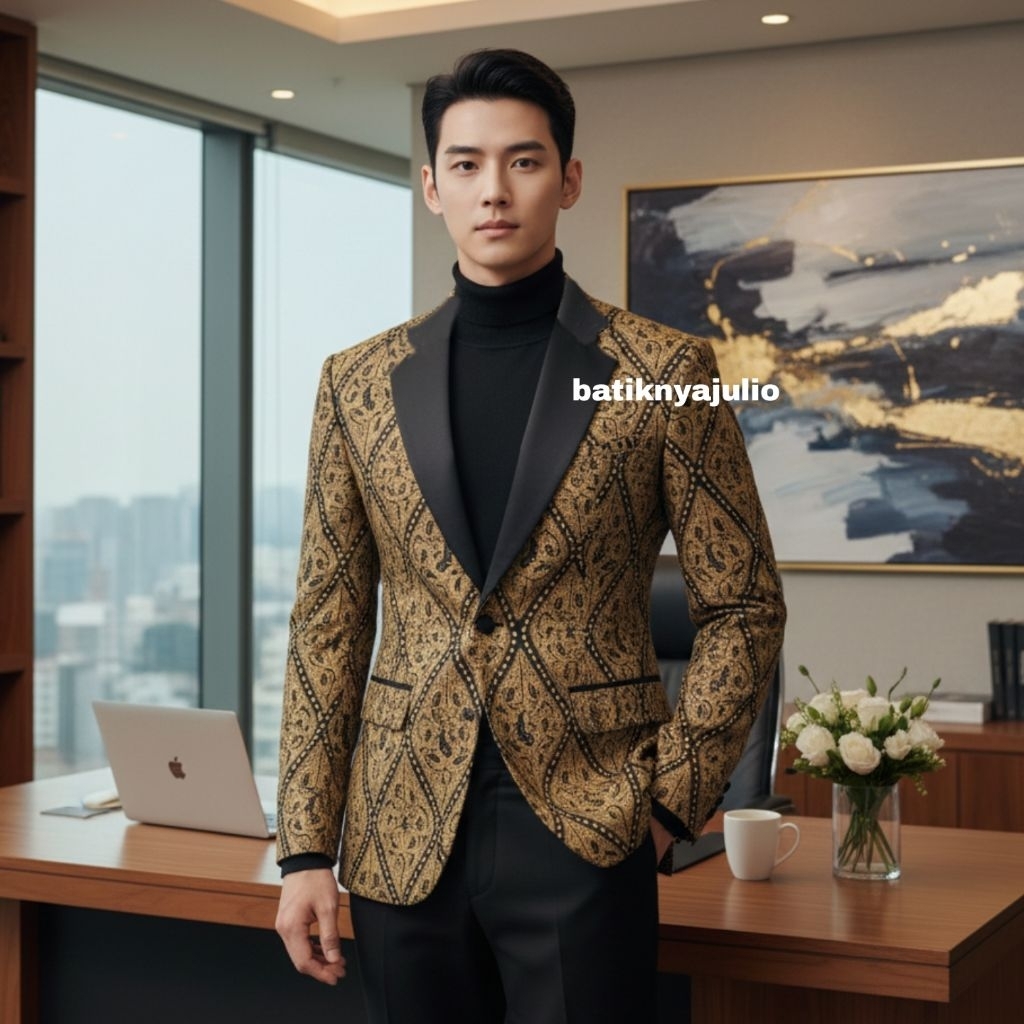 blazer batik jumbo ld 130cm