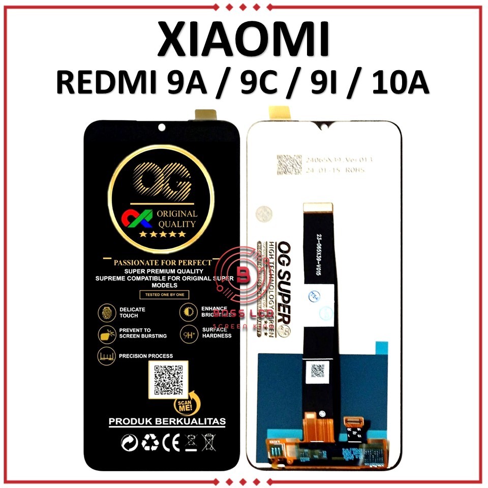 LCD TOUCHSCREEN XIAOMI REDMI 9A / REDMI 9C / REDMI 9I / REDMI 10A ORIGINAL