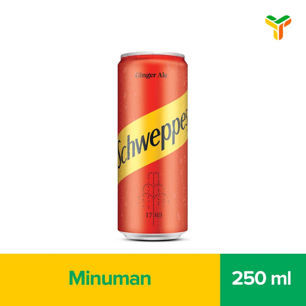 Schweppes Ginger Ale Can 250Ml