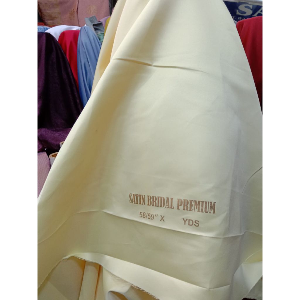 kain satin bridal Duchess/saten Duchess premium