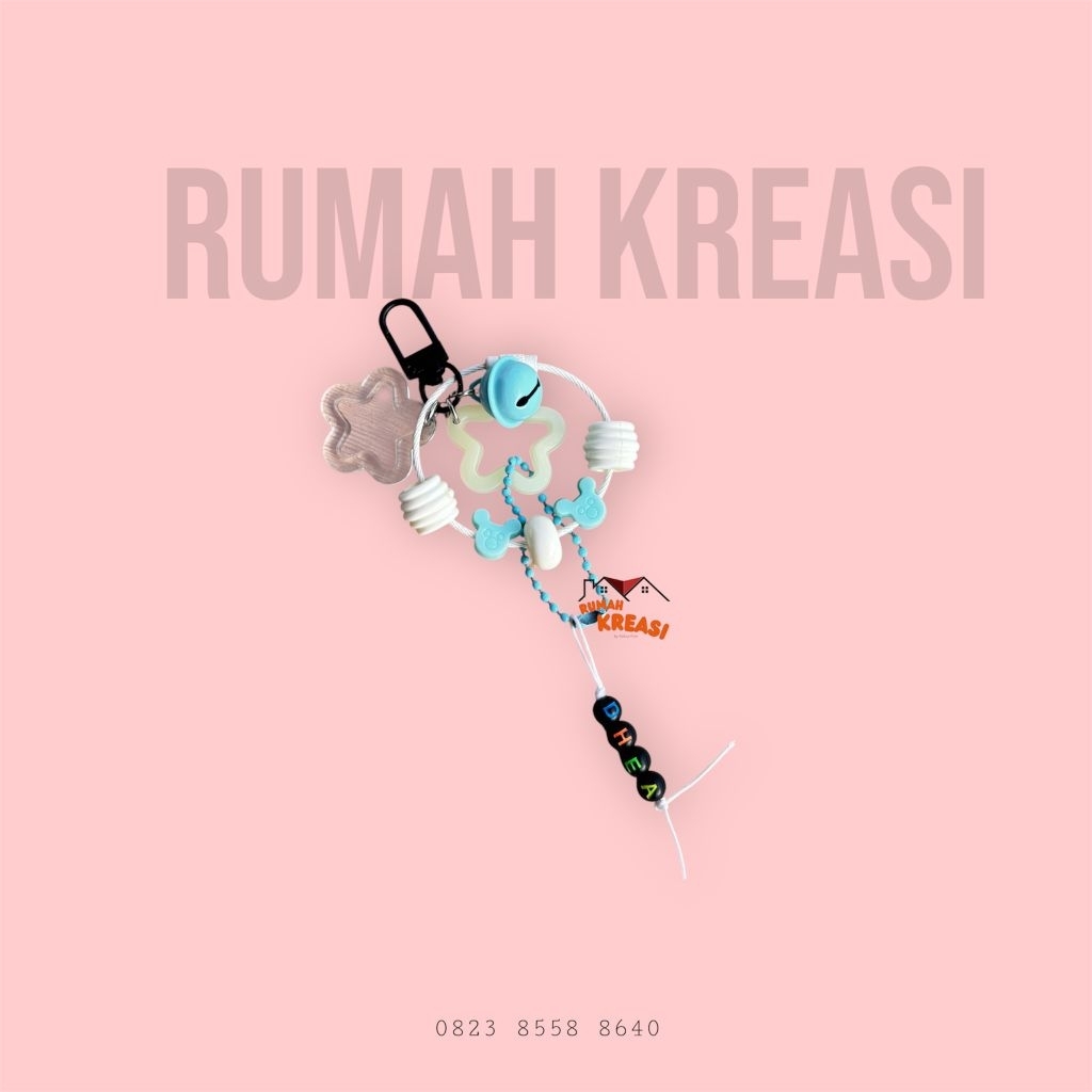 Gantungan Kunci Custom Nama & Foto