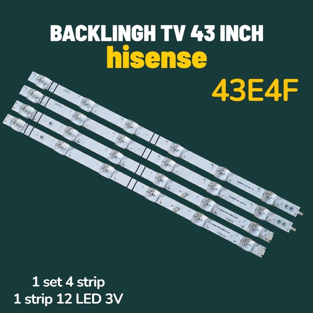 BACKLIGH TV hisense 43E4F