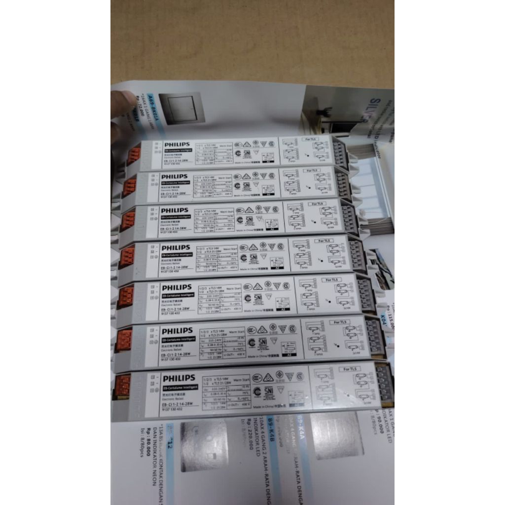 Ballast Electronic EB Selectume T5 2x28W 2xtl5 14/21/28W Philips