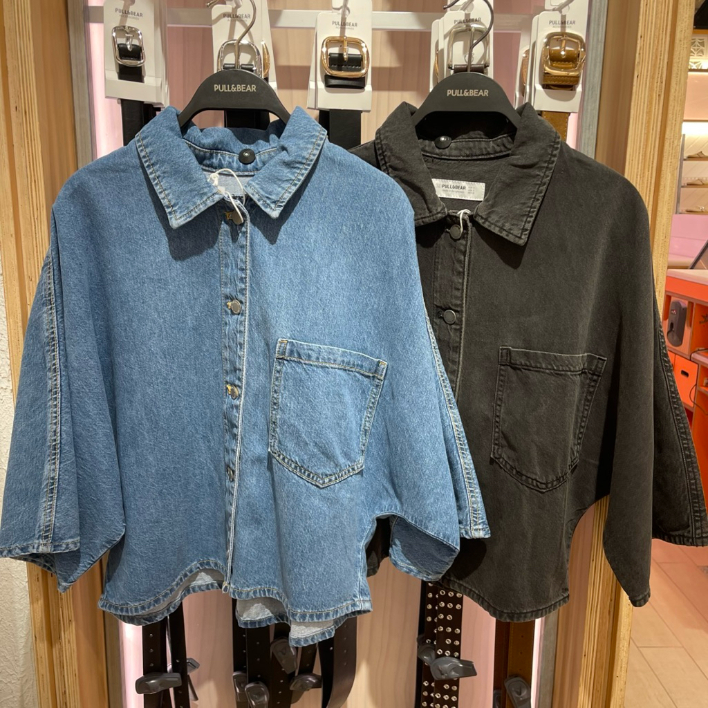 Kemeja Denim PULL&BEAR Women Jastip (jasa titip)