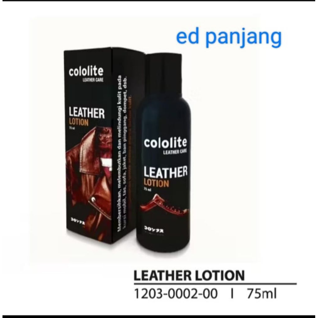 Cololite Leather Lotion 75ml Cololite leather care