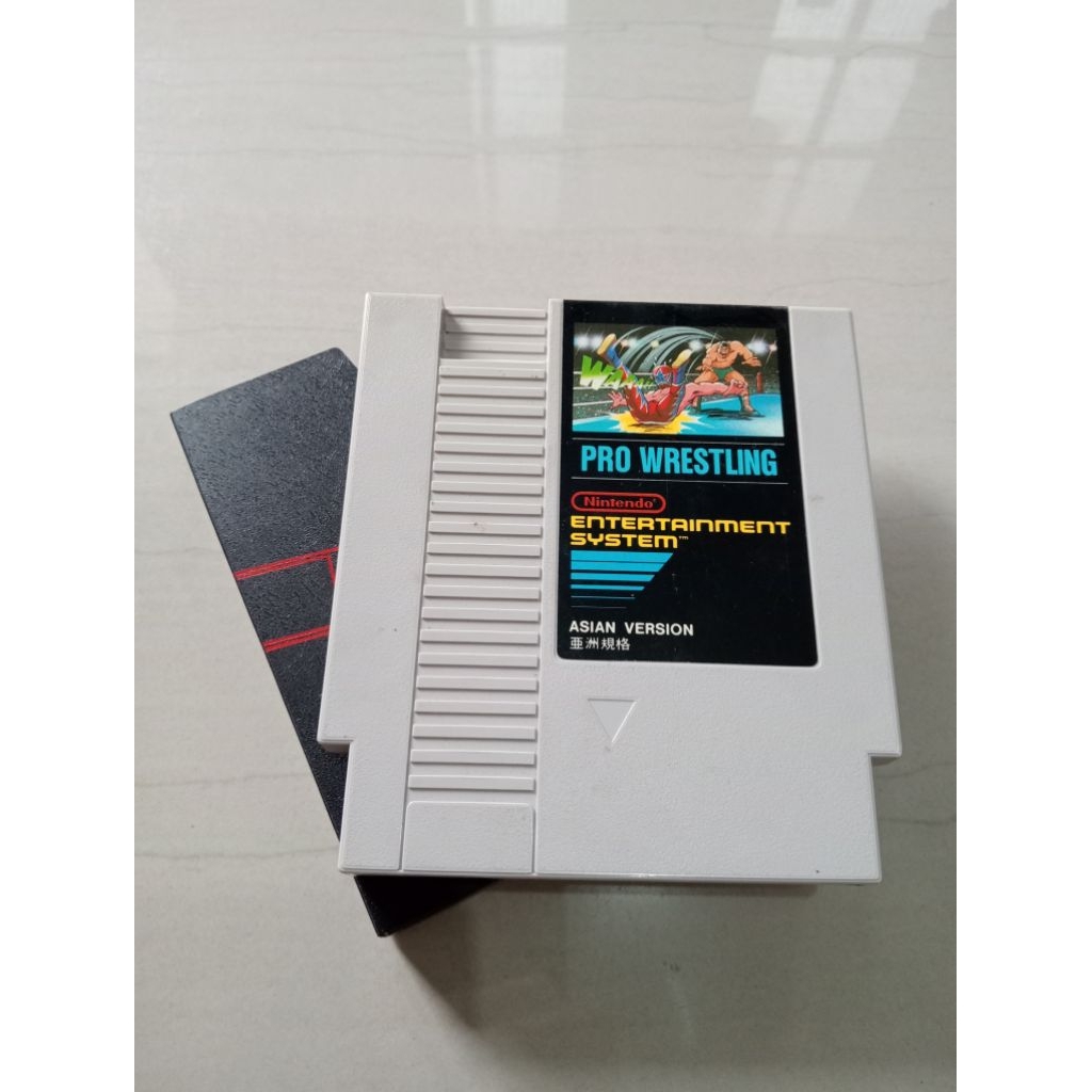 nintendo nes pro wrestling asian version original